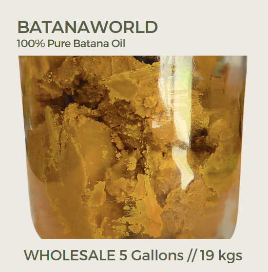 5 Gallons| 19kgs WHOLESALE PURE BATANA OIL
