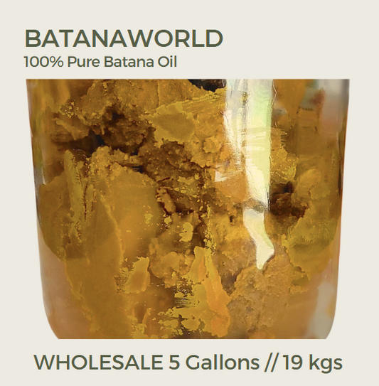 5 Gallons| 19kgs WHOLESALE PURE BATANA OIL