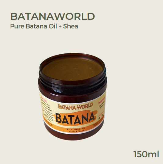 5.07 oz| 150ml PURE BATANA OIL & Shea Butter